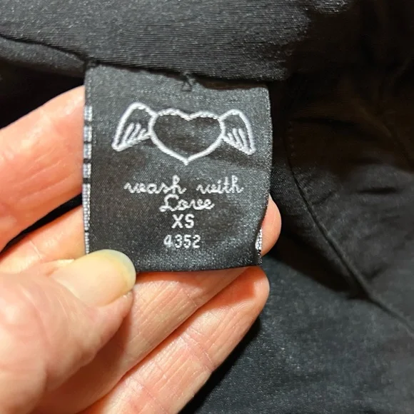 Hell Bunny Vixen Wiggle Dress with Embroidered Hibiscus size XS EUC - Picture 9 of 10